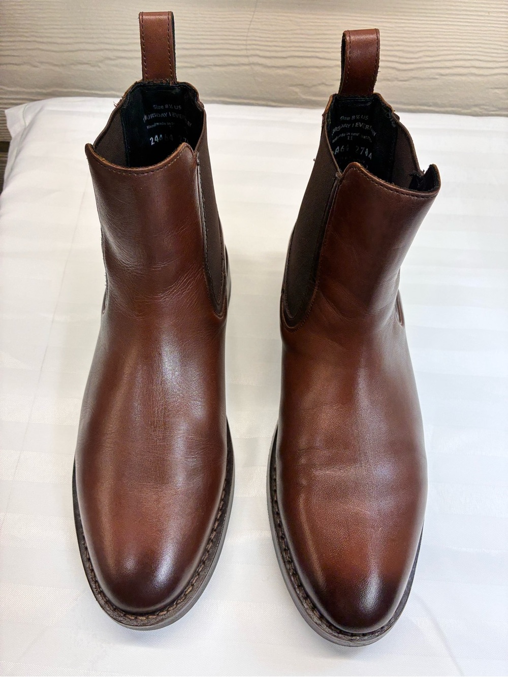 Thursday Boot Company Brown Leather Chelsea Boots